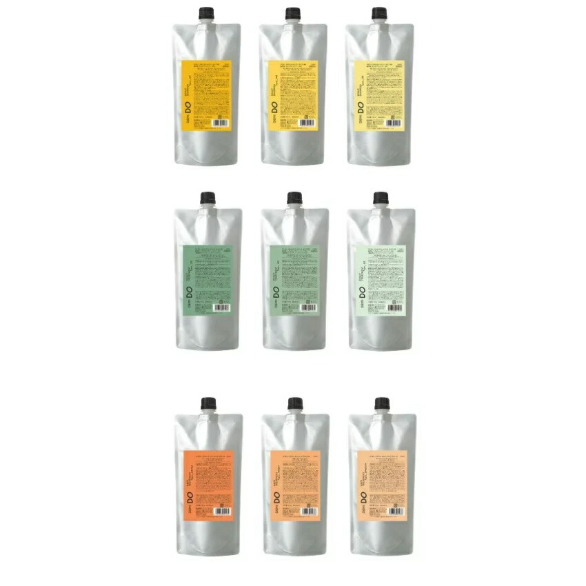 デミ ドゥ スカルプ シャンプー 500ml + スカルプ トリートメント 500g + ヘアトリートメント 500g 　レフィルセット　選べる