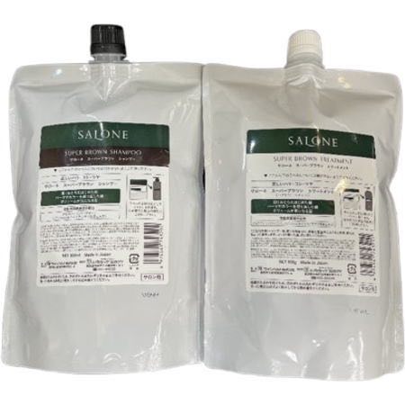 パシフィックプロダクツ サローネ スーパーブラウン シャンプー 800ml + トリートメント 800g セット