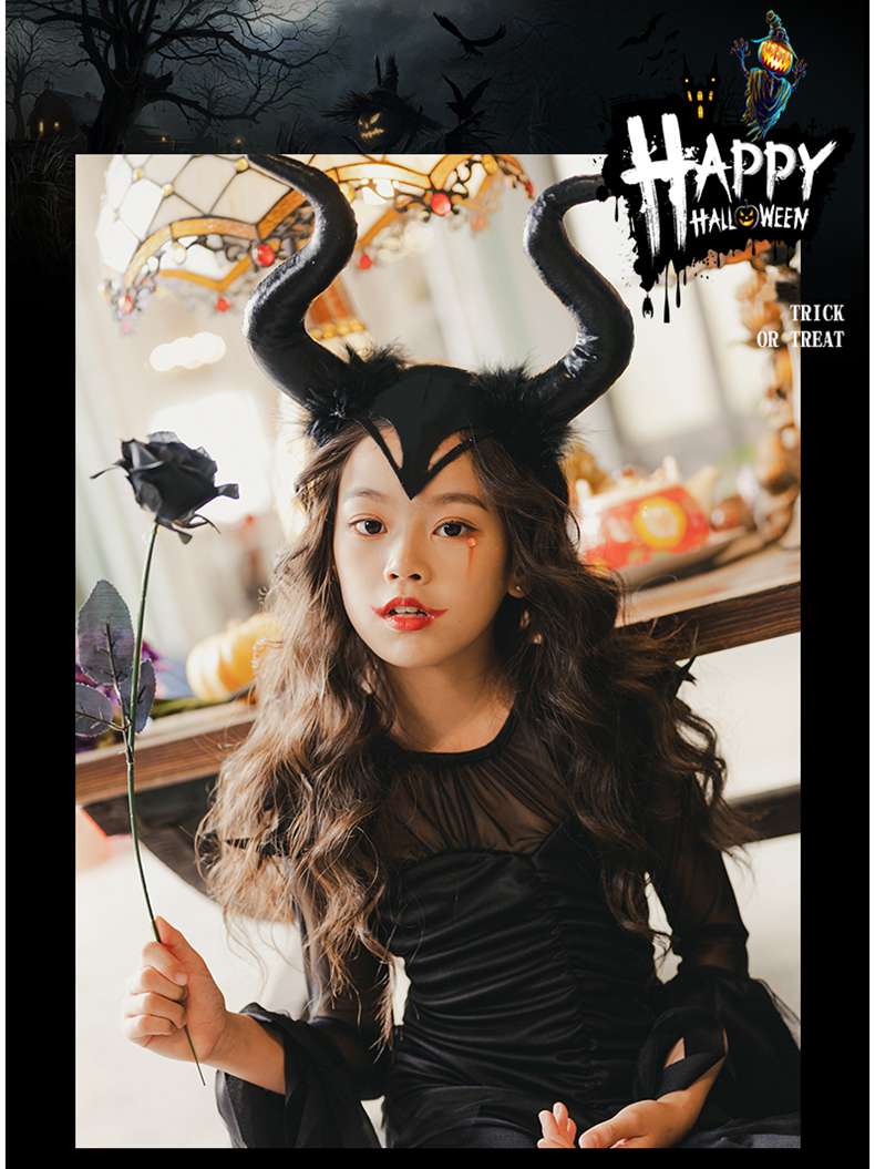 大量入荷 コスプレ ハロウィン カチューシャ ハロウィン仮装 悪魔の角 ヴァンパイア 吸血鬼 牛の角 玩具 小物 変身 子供用 女の子 イベント  舞台衣装 演出服 パーティー 忘年会 新年会 学園祭 文化祭 qdtek.vn