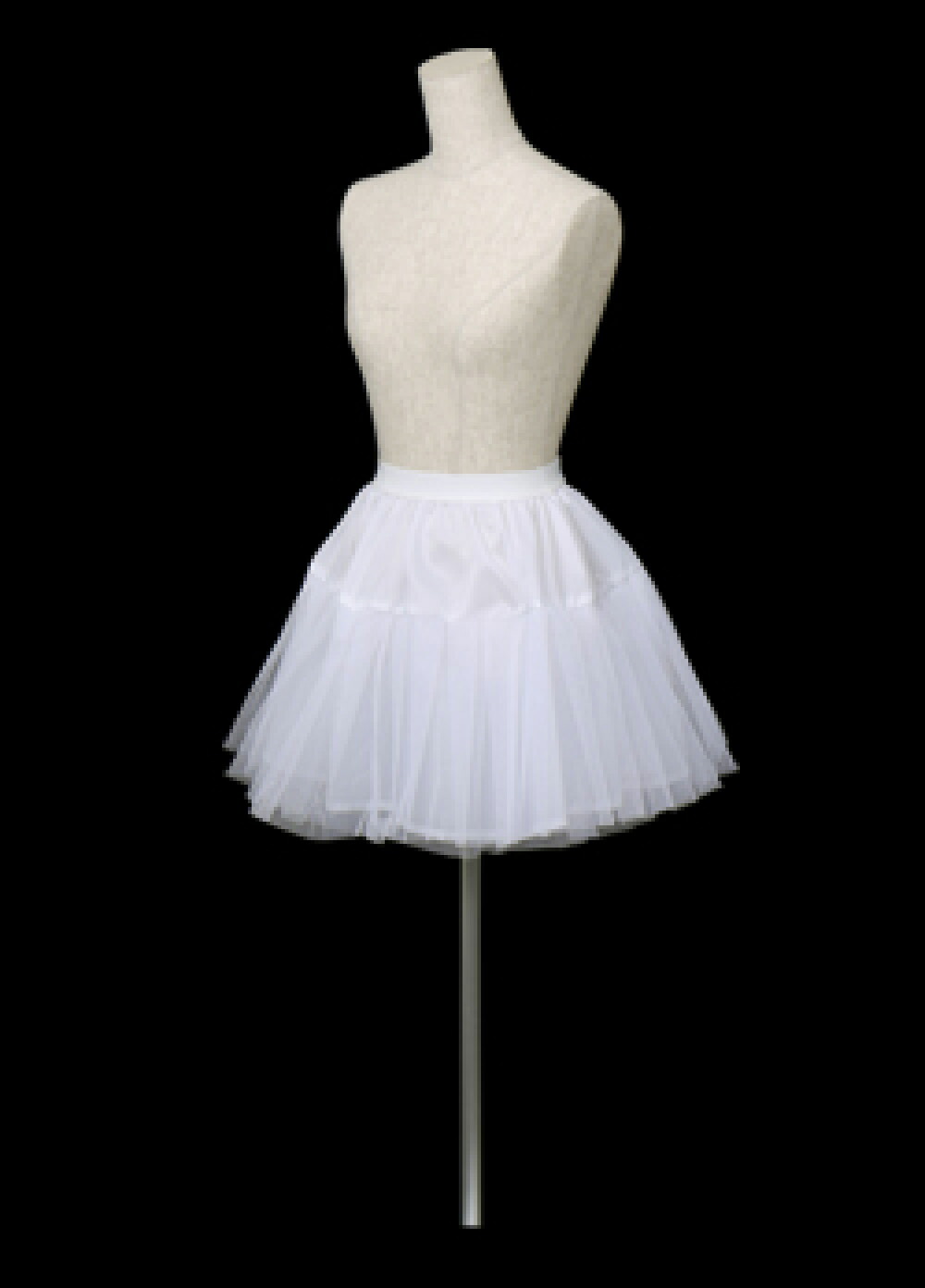 パニエ ミニ丈 結婚式 二次会 ウエディング ワイヤーなし 白 ミニパニエ 大人 ブライダル
