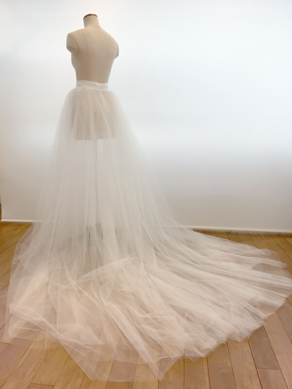 人気top ウエディングドレス アイテム 小物 ブライダル 透けるチュールのオーバースカート ウエディング ウエディングドレスアイテム オフホワイト T31 送料無料 花嫁 アレンジ Www Dgb Gov Bf