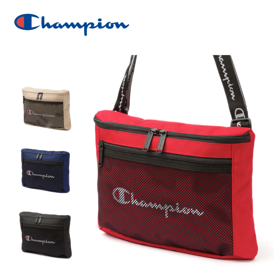 楽天市場 ポイント10倍 Champion チャンピオン ユージン ショルダーバッグ サコッシュ 薄マチショルダーバッグ Champion メンズ レディース 中学生 高校生 明日楽対応 送料無料 スーツケースの旅のワールド