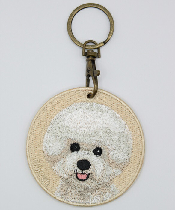 日本初の 楽天市場】柴犬キーホルダー 犬キーホルダー シルク両面刺繍 あみぐるみ