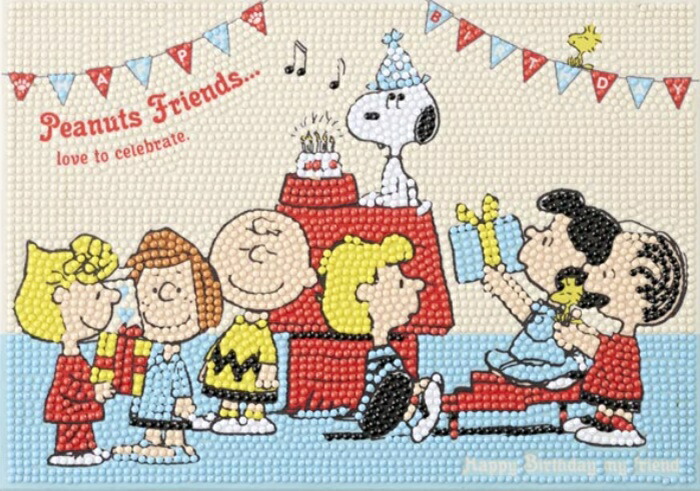 楽天市場】ダイヤモンドフィックス ダイヤモンドアート スヌーピー