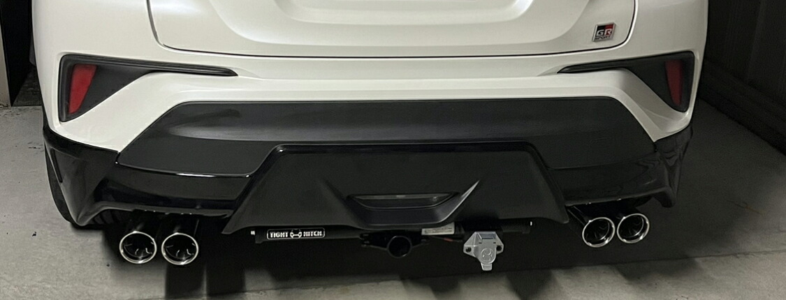タイトヒッチ(タイトジャパンヒッチメンバー) Ｃ-ＨＲ【ＴＲＤアグレッシブスタイル】【S　GR SPORT】 スチールタイプ ※代金引換・後払い決済 不可 ※受注生産商品、返品・キャンセル不可 ※特別送料