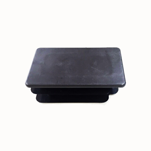 楽天市場 パイプキャップ 抜け落ち防止 機能付き75 45角パイプ用 75mm X 45mm 7 5cm X 4 5cm パイプエンドキャップ 長方形角パイプ用 キャッシュレス 還元 パイプ金物専門店 ｍｏｎｏ