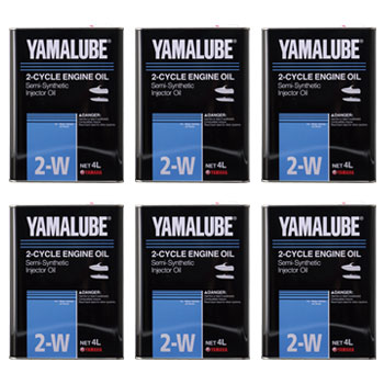 YAMAHA ヤマハ ヤマルーブオイル 2-W 1ケース 《4L×6本》 ※沖縄、離島は特別送料が掛かります。