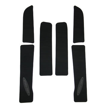HYDRO-TURF デッキマットキット（テープ付き） KAW ZXi 6PCS Cut Groove Black ※海外取り寄せ（納期：通常2～4週間） ※代金引換・後払い決済 不可 ※キャンセル不可