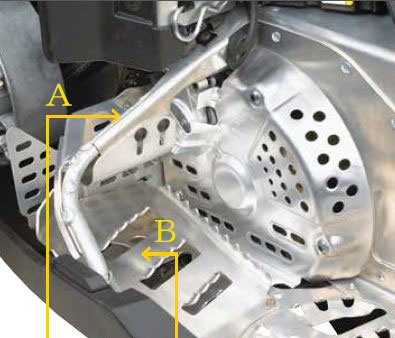 【ski-doo】 ADJUSTABLE TOE HOLD KIT REV-XP, REV-XR, REV-XU Tundra, REV-XS, REV-XM, except 600 ACE & 900 ACE