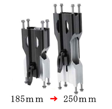 【ski-doo】 ADJUSTABLE RISER FOR STRAIGHT HANDLEBAR Fits Summit SP,REV-XU Skandic-Vehicles with 8\