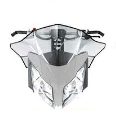 ski-doo/スキードゥ SPORT PERFORMANCE FLARED WINDSHIELD - MEDIUM REV-XM, REV-XS