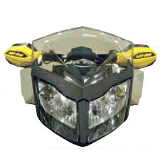 ski-doo/スキードゥ LOW WINDSHIELD AND SIDE DEFLECTOR KIT REV-XP