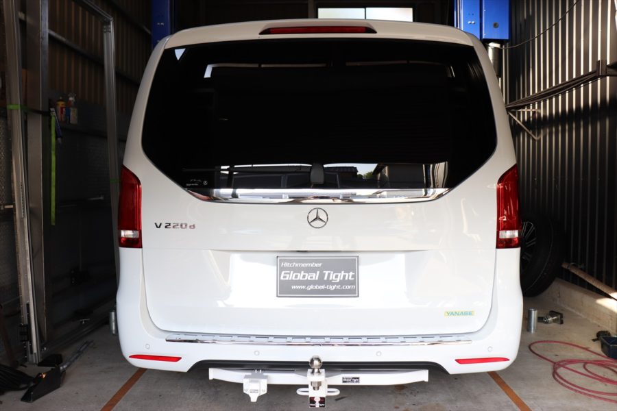 Global Tight（グローバルタイト） メルセデスベンツ VクラスV220d用 ヒッチメンバー　*MERCEDES BENZ ※代引き不可 ※関東送料：6390円＜br /＞ ※北海道・九州：9690円　※その他地域：7820円＜br /＞