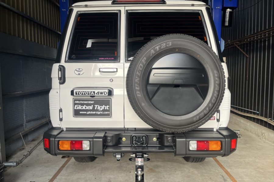Global Tight（グローバルタイト）トヨタ　ランドクルーザー70用ヒッチメンバー※代引き不可｜Ｍａｒｉｎｅ Ｄａｙｓ