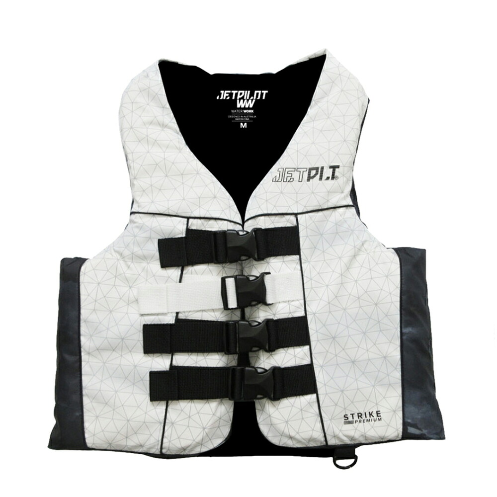 JETPILOT(ジェットパイロット)STRIKE PLUS 4バックル CGA(WHITE)JA23128CGA ライフジャケット-JCI予備検査合格実績型|Marine Days