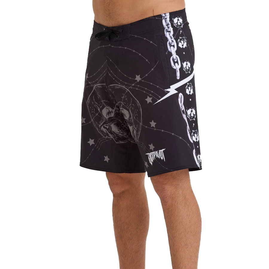 JETPILOT（ジェットパイロット）スリラーシーカー ボードショーツ （ブラック） THRILLSEEKER BOARDSHORT＃S24908　*水着 *海パン