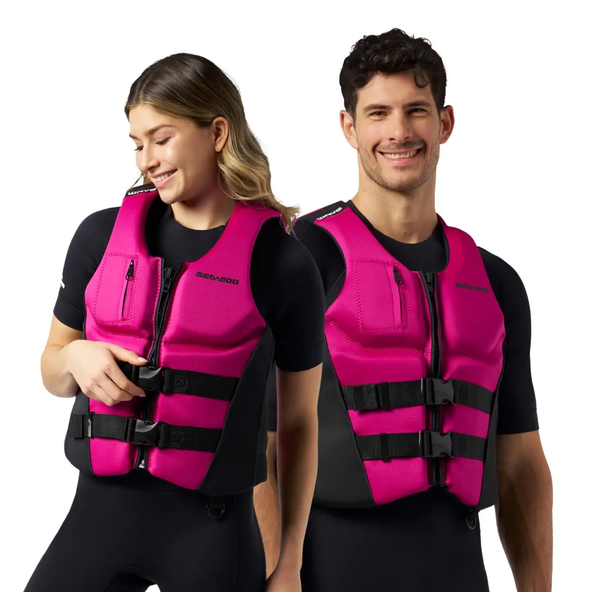 SEA-DOO（シードゥ）生存期間上衣  ネオプレン（ユニ一発やる）Wave PFD（サクラ色）＃287037 *JCI御墨付き型（PWC）