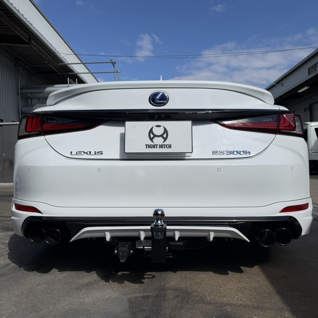 タイトヒッチ レクサス ES 300h TRD(スチールタイプ)*50角タイプのみ*TIGHT JAPAN(タイトジャパン)ヒッチメンバー#9070-80*代引不可|Marine Days