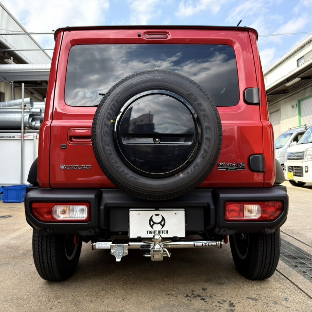 タイトヒッチ SUZUKI　ジムニー　ノマド　差し込み口：50mm角（スチールタイプ） *TIGHT JAPAN（タイトジャパン）ヒッチメンバー ＃9351-20*代引不可