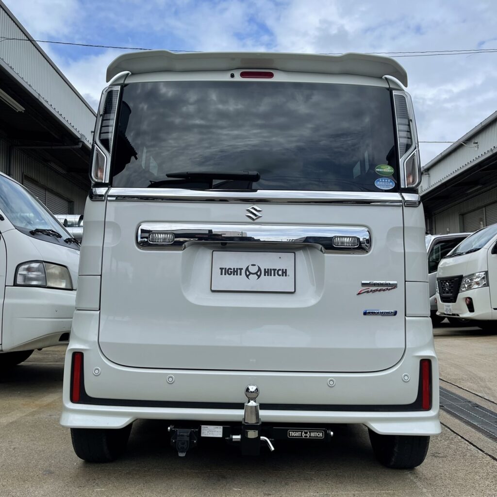 タイトヒッチ SUZUKI スペーシア カスタム(2代目)差し込み口:50mm角(ハーフステンレス)*TIGHT JAPAN(タイトジャパン)ヒッチメンバー#9352-82*代引不可|Marine Days