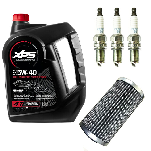 SEA-DOO（シードゥ） 4打つこと 325意気込み用 検査と修理書き割り *油絵の具3.7L×1本+社外品水漉し+繋ぎ（KR9EI8G）×3