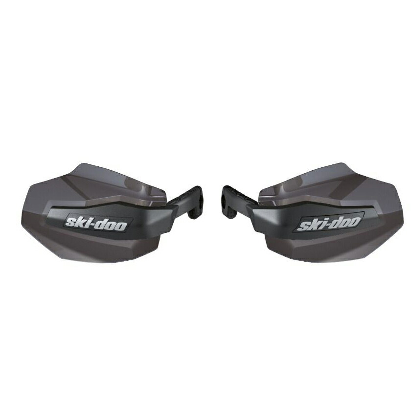 ski-doo/スキードゥ Dark Smoke Handguardsお手てかばい立て（ダークスモーク）REV Gen5, REV Gen4, XS, XM, XP, XR, XU＃860202474