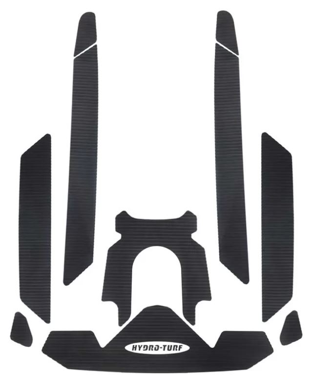 HYDRO-TURF デッキマットキット（テープ付き） GTI / GTI SE 130 ＆ 170, Wake 170, GTR 230 (20) CUT GROOVE　BLACK #HT-889PSA-BK 28,243円