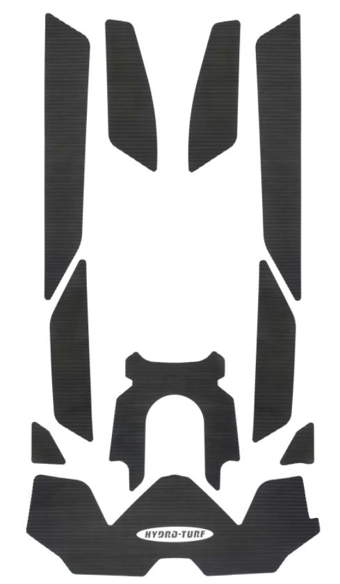 HYDRO-TURF デッキマットキット（テープ付き） Spark Trixx 2-Up (17-20) 　 CUT GROOVE　BLACK 　 #HT-812PSA-BK