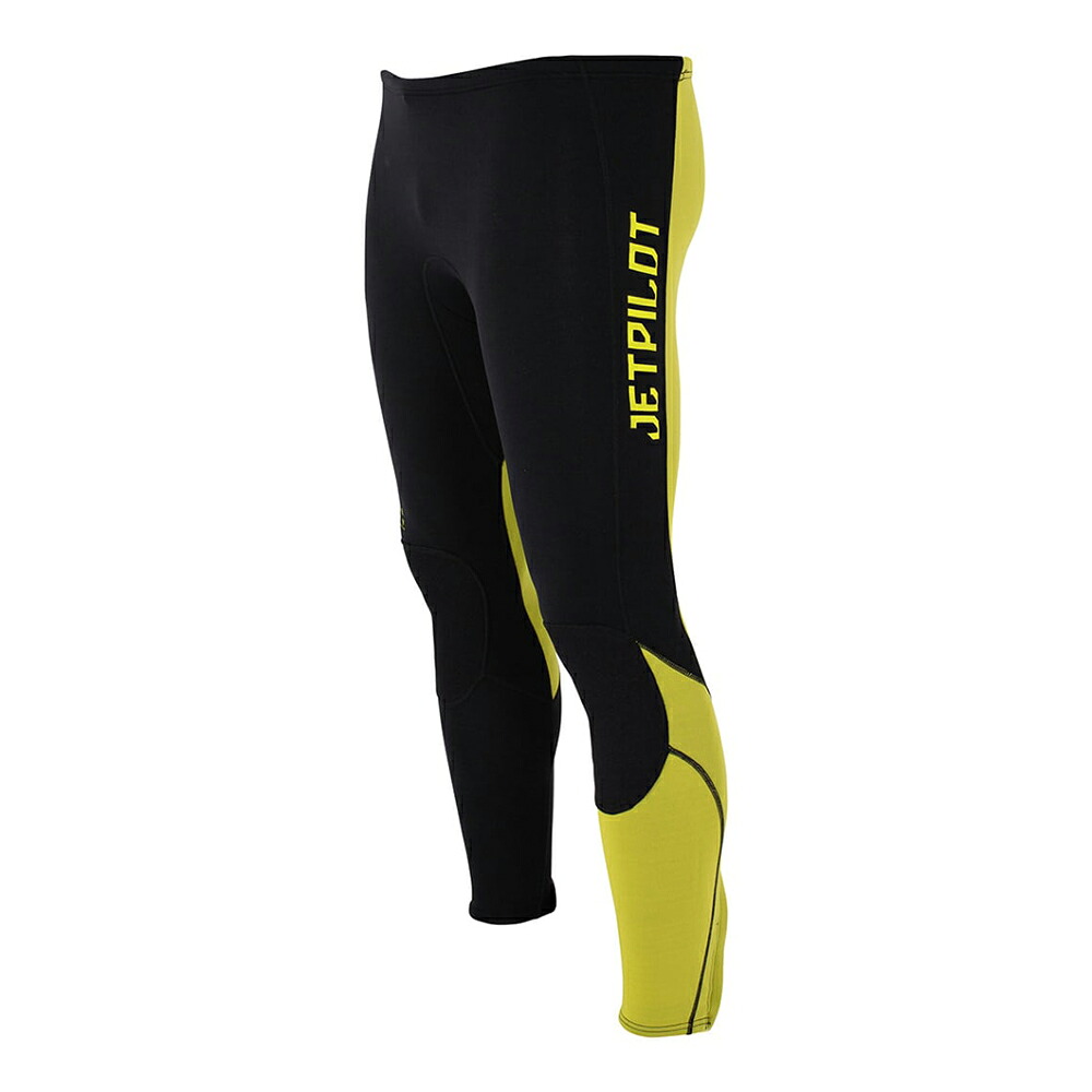 JETPILOT(ジェットパイロット) ベンチャーパンツ BLACK/YELLOW (JA22153) メンズ ウェット|Marine Days