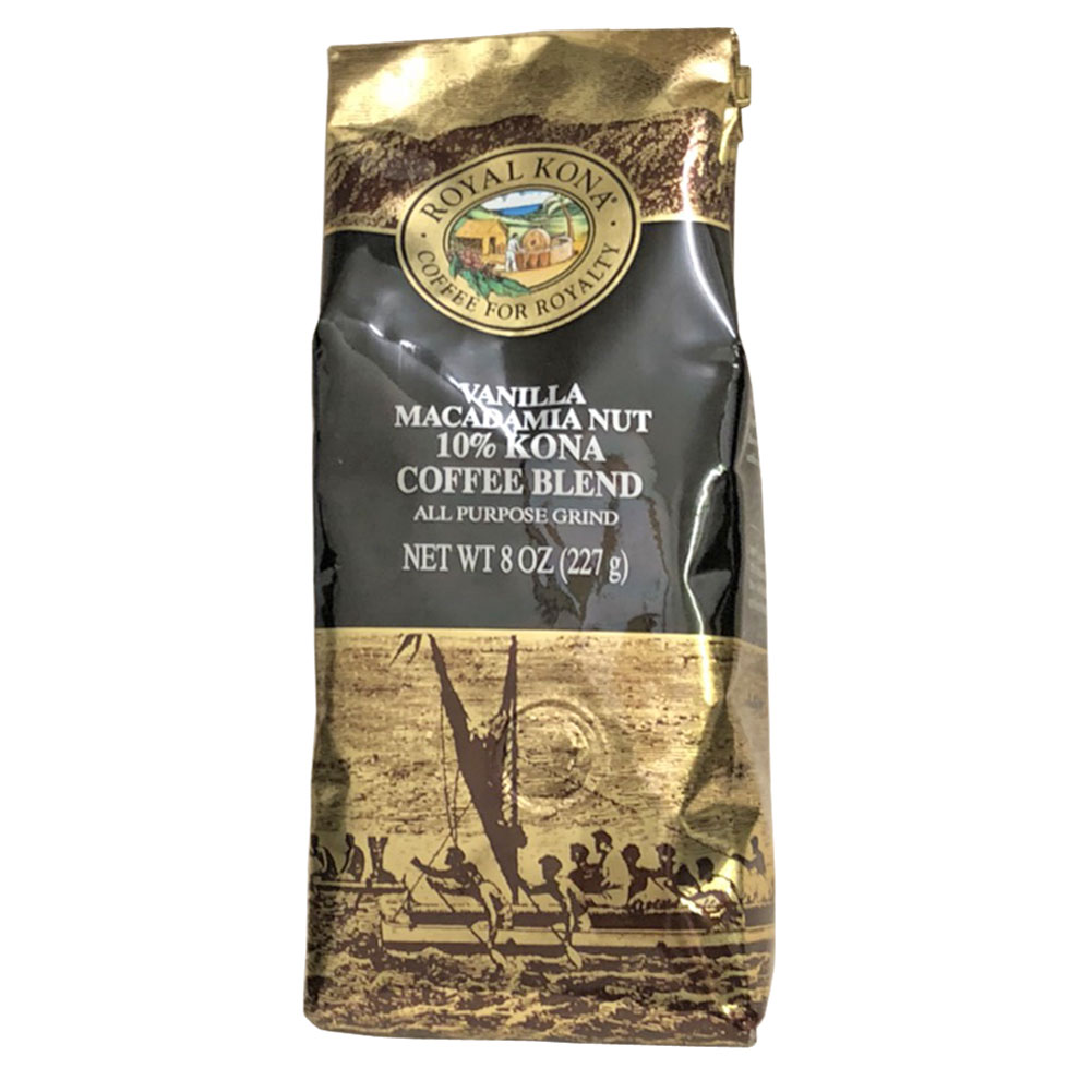 8 1限定1000円クーポン 最大p28倍 Royal Kona Coffee ロイヤルコナコーヒー 10 Kona Coffeeblend Vanilla Macadamia 7oz 198g バニラマカダミア コーヒー ギフト おしゃれ 粉 ハワイ 香り高い ゆとり 時間 プレゼント コーヒータイム ゆったり くつろぎ しやし Mgpadel Com