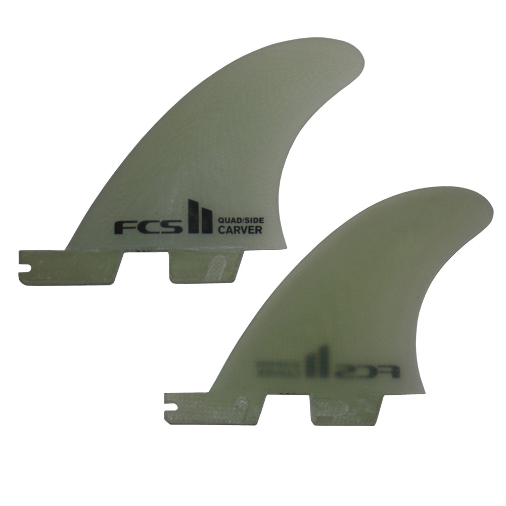 【20日 全商品 ポイント 2倍】 ロングボード用サイドフィン FCS2 ボックス用 カーバーパフォーマンスグラス クアッド FCS II CARVER SIDE BYTES Stabilizer PG リア エフシーエスツー ロングボードサイドフィン スタンドアップパドルボードサイドフィン