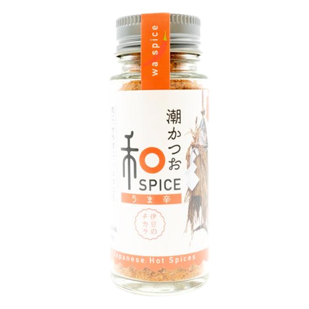 7 15 ニンニク ブラックペッパー 限定クーポン有 うま辛 西伊豆 潮かつお 40g 伝統保存食 はp最大17倍 潮かつお和スパイス 三角屋水産 伊豆のチカラ 和風スパイス 金