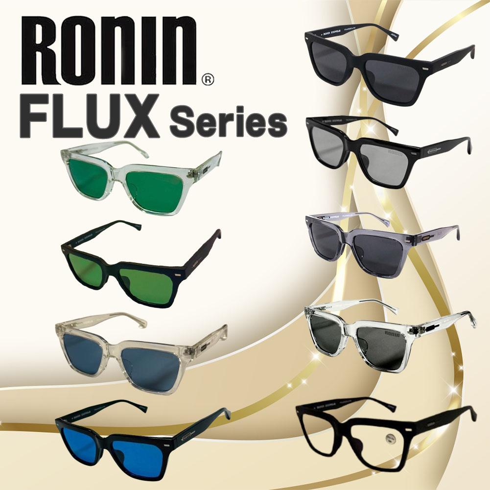 【マラソン ポイント 最大 32倍】 偏光レンズ サングラス RONIN FLUX ロニン フラックス アイウェア 男性 女性 メンズ レディース サーフィン 偏光サングラス 偏光グラス 軽量 サーフィン 釣り ドライブ 運転 サイクリング スポーツ アウトドア｜伊豆下田海の目の前 白浜マリーナ 16,280円