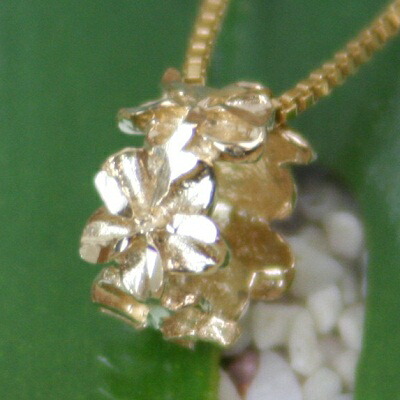 【マラソン ポイント 最大 32倍】 ハワイアンジュエリー ペンダントヘッド フラワーチューブゴールド ペンダントヘッド アクセサリー Hawaiianjewely ハワジュ|伊豆下田海の目の前 白浜マリーナ