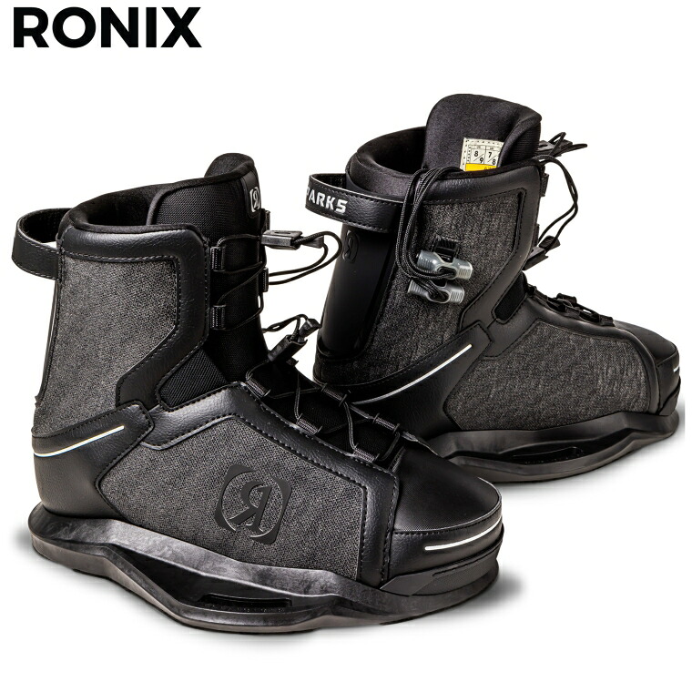 ロニックス パークス ウェイクボード ビンディング 2025年真似形 RONIX PARKS 最新 ブーツ バインディング クローズトゥ 引き請ける 定まり品 貨物輸送無料
