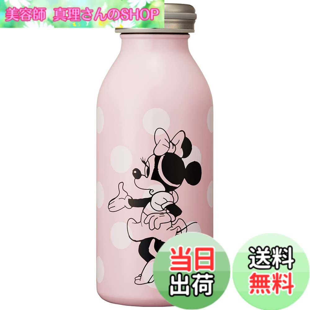 【送料無料】mosh!xDiseny (モッシュ!xディズニー) マグ ボトル 真空断熱 スクリュー式 0.35L ミニー WDMB350MN