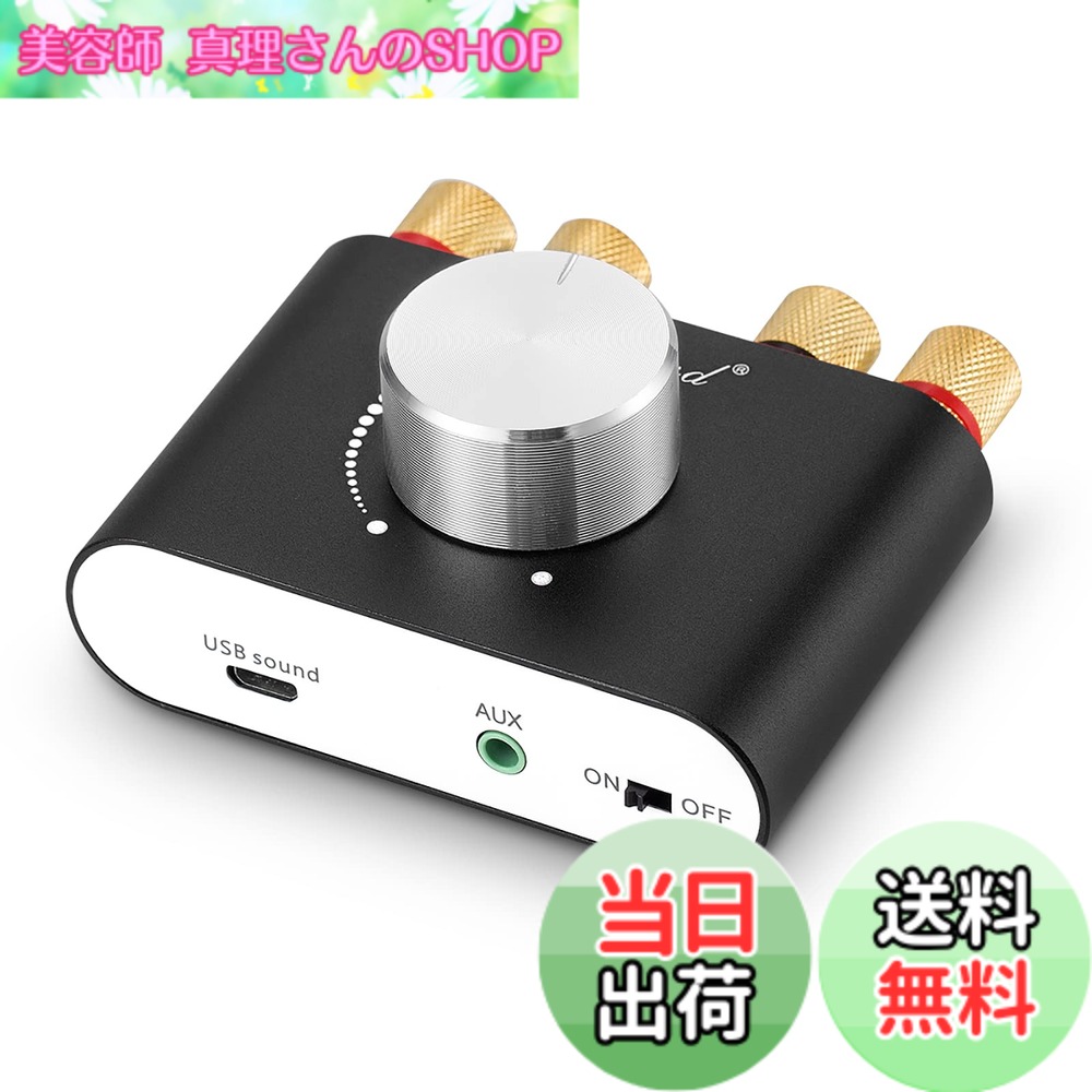 【送料無料】Nobsound New NS-01G Pro パワーアンプ bluetooth 5.0 100W アンプ スピーカー HiFi オーディオ 電源付き (アップグレード版)
