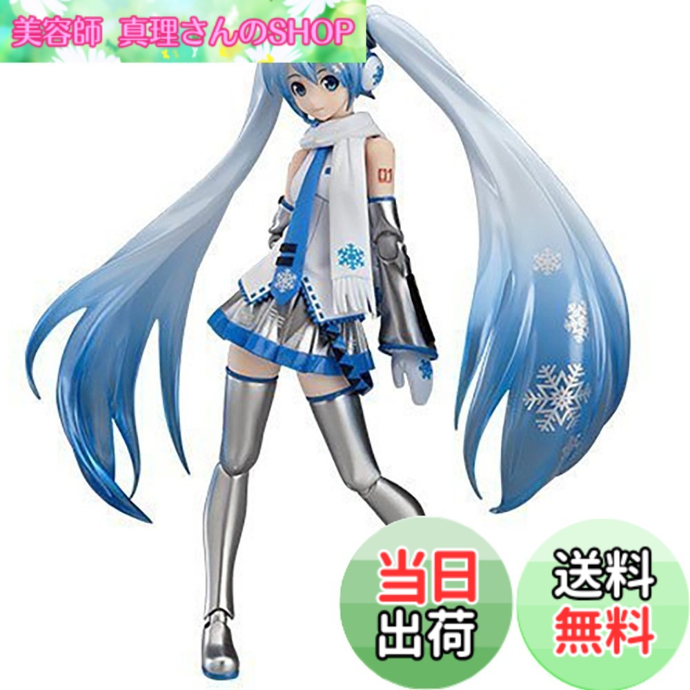 【送料無料】figma キャラクター・ボーカル・シリーズ01 初音ミク 雪ミク ノンスケール ABS&PVC製 塗装済み可動フィギュア 色：ホワイト