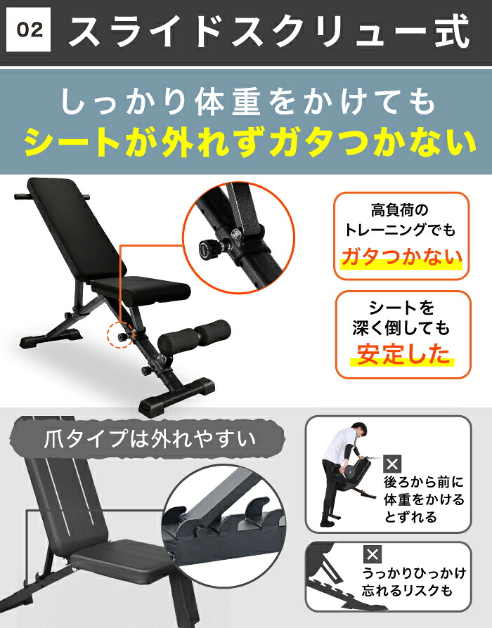 努力価格】 4WAY トレーニングベンチ インクラインベンチ フラット