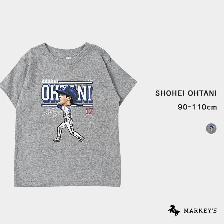 【楽天市場】 Shohei Ohtani Los Angeles D Country Flag（90〜110cm） 大谷翔平 500Level  マーキーズ 子供服 キッズ ベビー 男の子 女の子 トップス 半袖 2024SS MLB ドジャース 野球 【メール便対象／日時指定不可】 :  ＭＡＲＫＥＹ'Ｓ