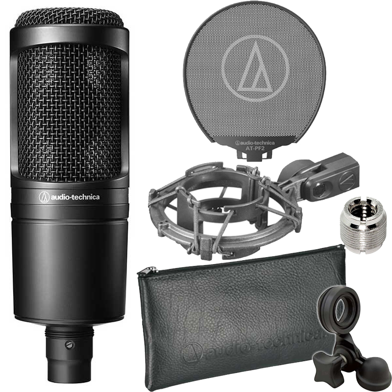 楽天市場】audio-technica AT2020 + AT8458a + AT-PF2 セット（新品