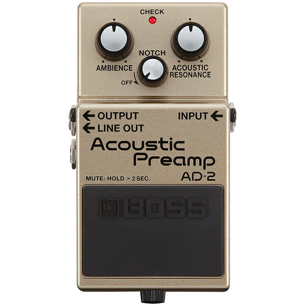 BOSS ボス Acoustic Preamp AD-2