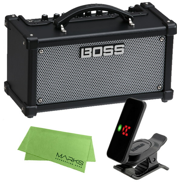 BOSS ボス DUAL CUBE LX [D-CUBE LX] + クリップチューナー KORG PC-2 セット ギターアンプ
