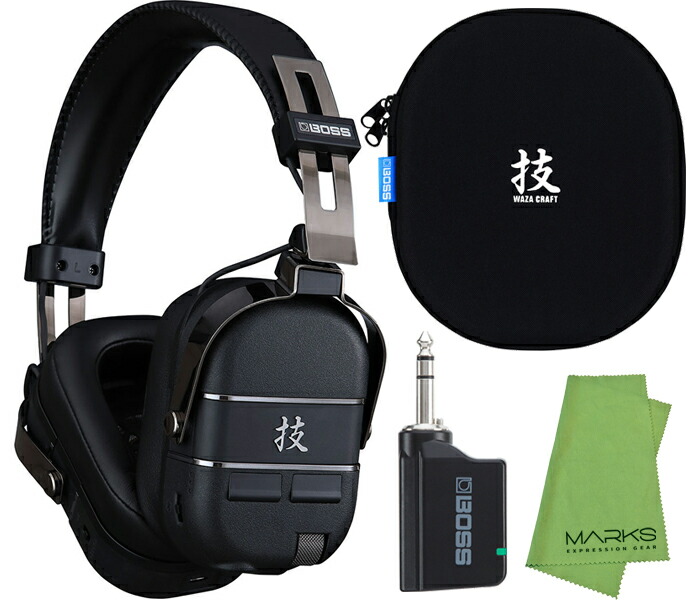 BOSS 技 WAZA-AIR ワイヤレスヘッドホン Bluetoothアンプ Amazon | BOSS WAZA-AIR ワイヤレス ヘッドホンギターアンプ