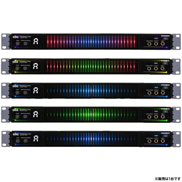 楽天市場】KORGコルグ/ラックマウント・チューナー pitchblack Pro/PB