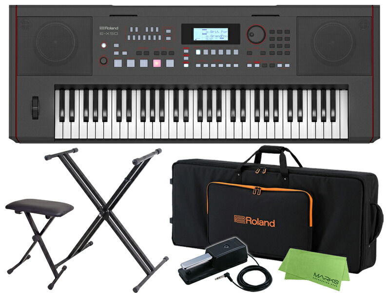 Roland ローランド E-X50 Arranger Keyboard コンプリートセット