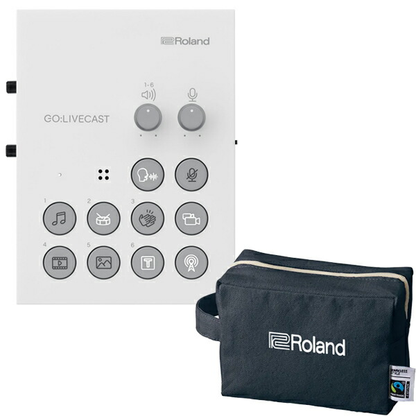 ROLAND GO:LIVECAST ライブ配信　オーディオインターフェイス golivecast_top_gal.jpg
