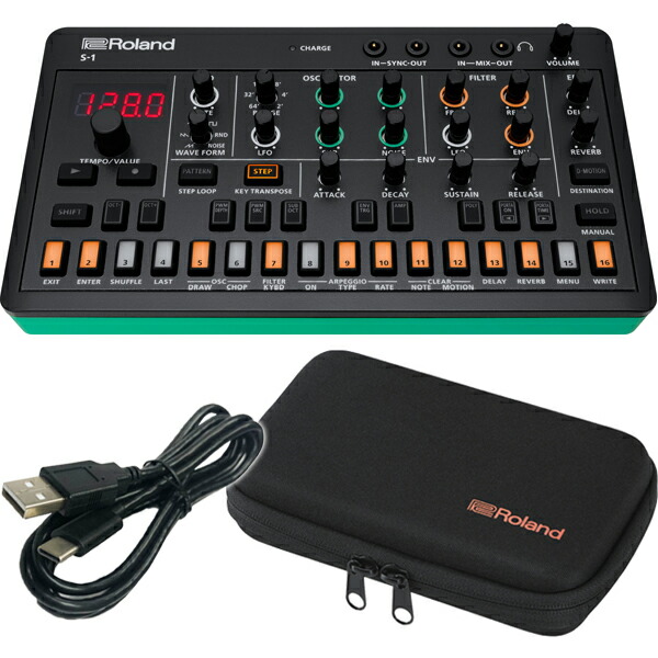 楽天市場】Roland AIRA Compact J-6 + CB-RAC セット コード