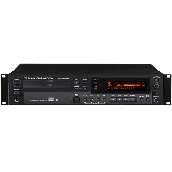 新しく着き TASCAM CDレコーダー プレーヤー 業務用 CD-RW901MK2