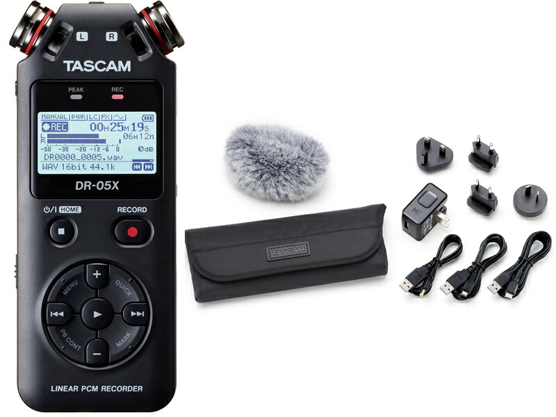 【楽天市場】【即納可能】TASCAM DR-07X + アクセサリー 